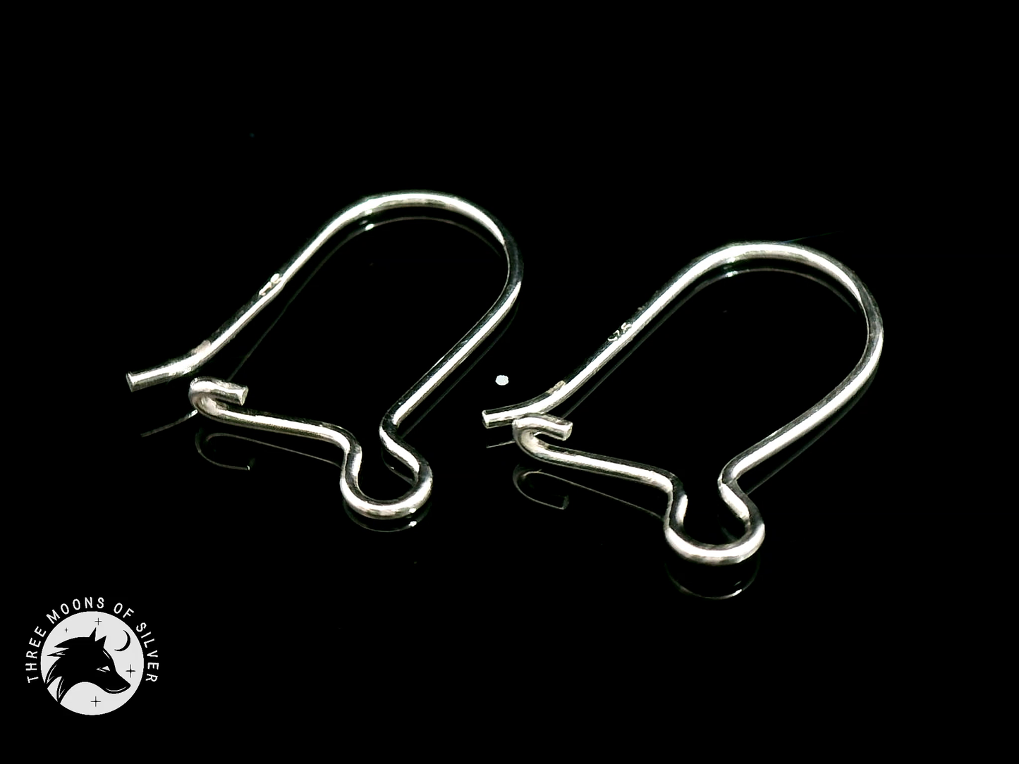 Elegant Silver Earrings 16mm