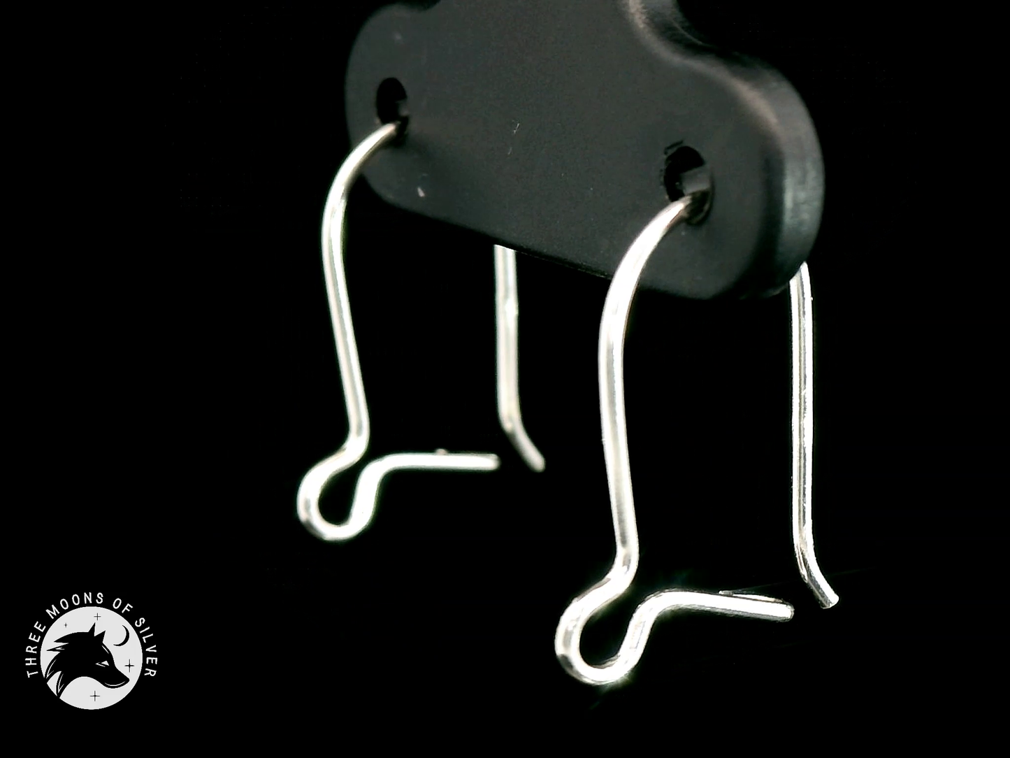 Elegant Silver Earrings 16mm