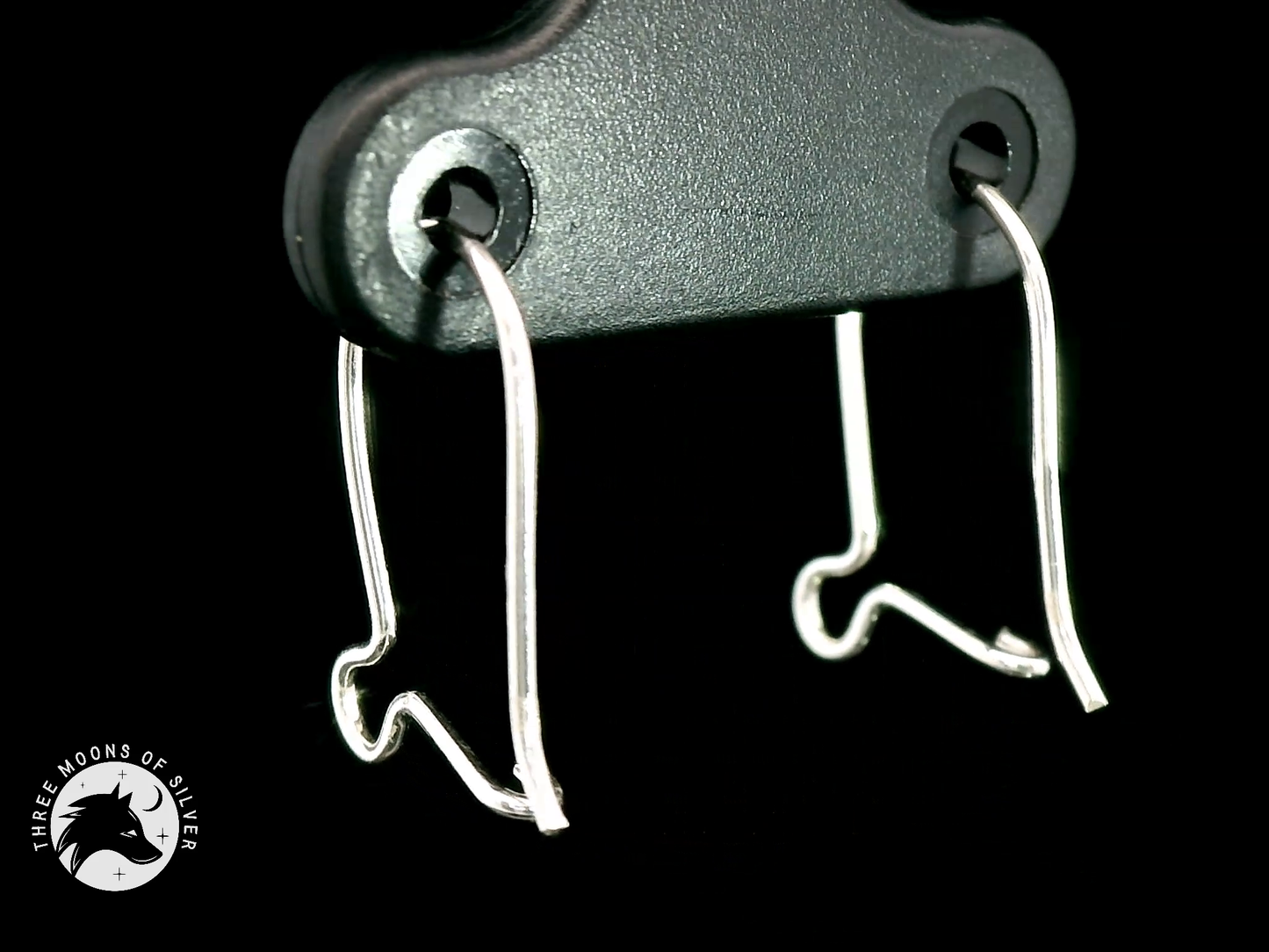 Elegant Silver Earrings 16mm