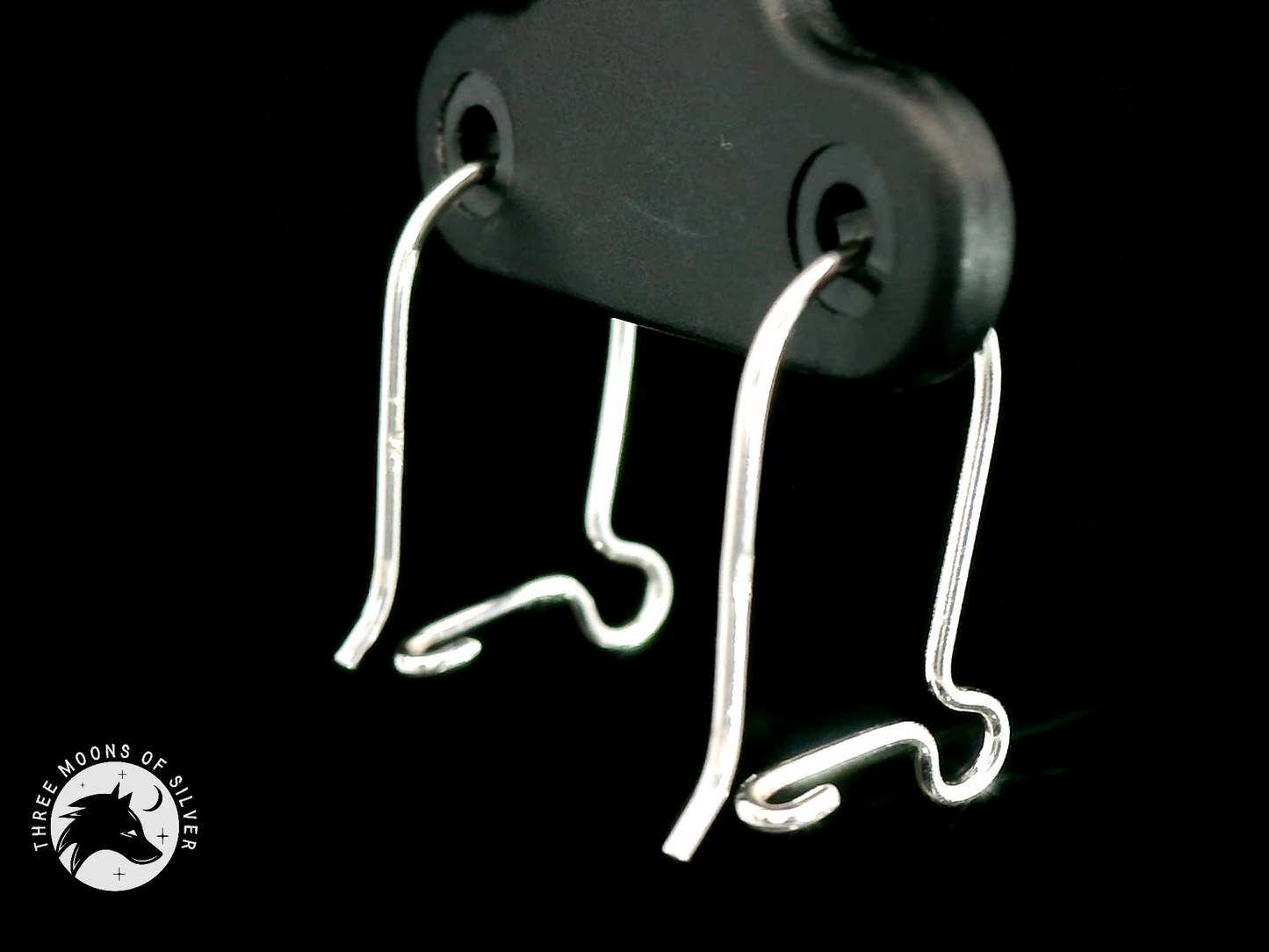 Elegant Silver Earrings 16mm
