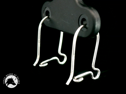 Elegant Silver Earrings 16mm