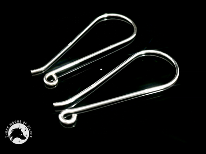 Elegant Silver Earrings 35mm
