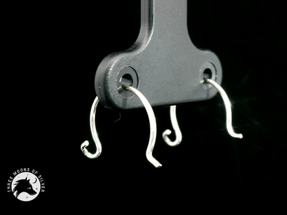 Elegant Silver Earrings 10mm