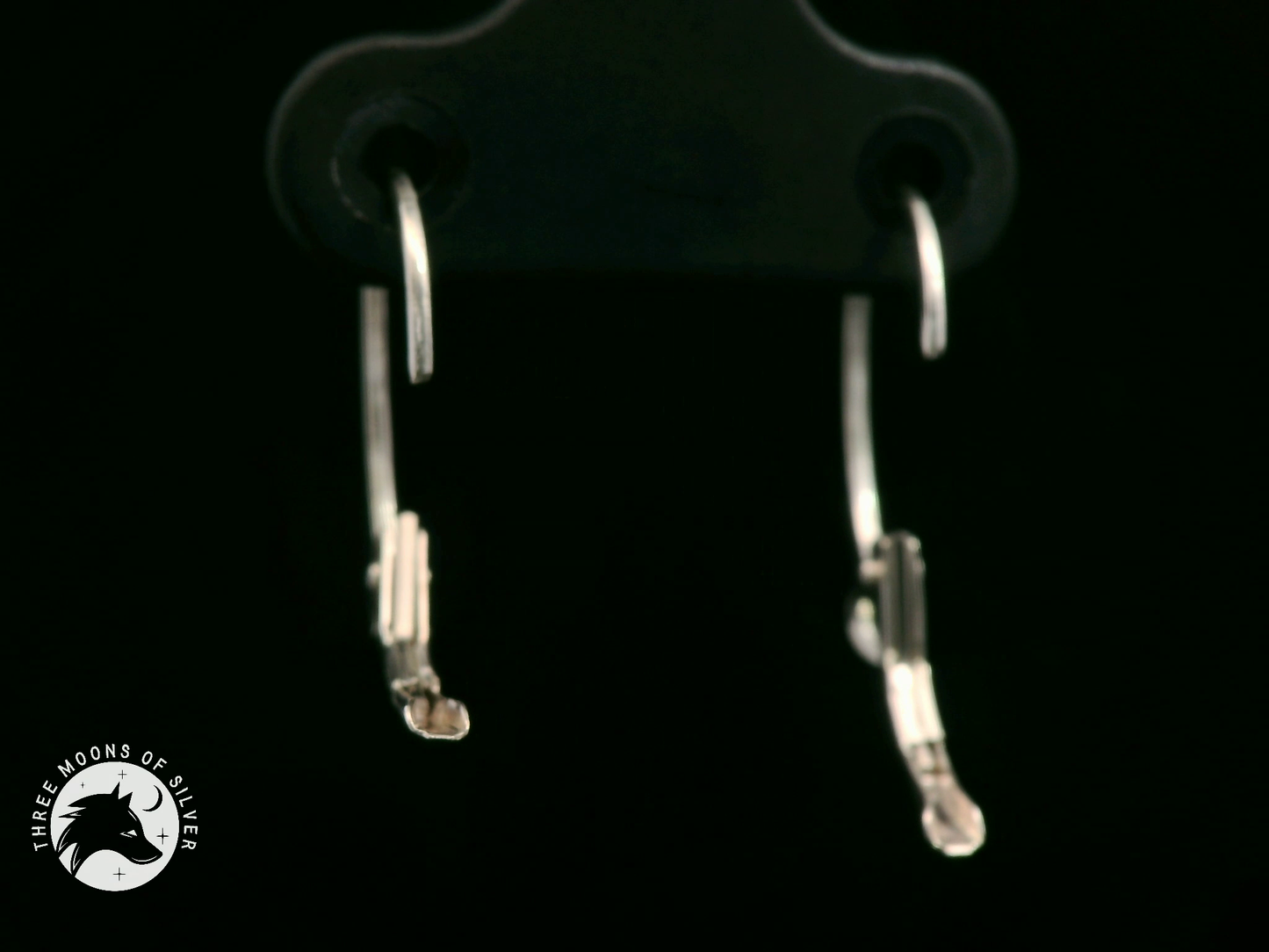 Silver Lever Back Earrings 15mm
