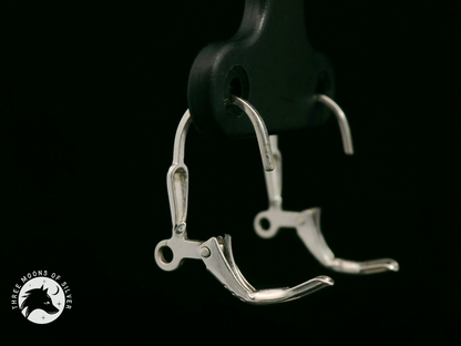 Silver Lever Back Earrings 15mm