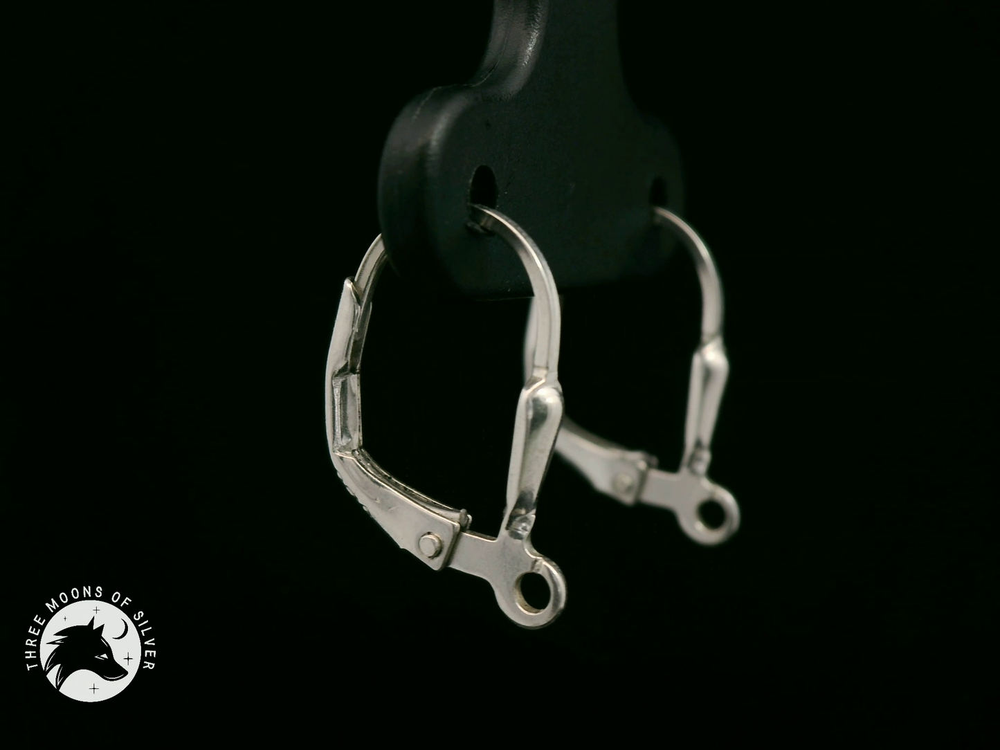 Silver Lever Back Earrings 15mm