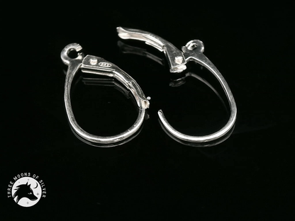 Silver Lever Back Earrings 15mm