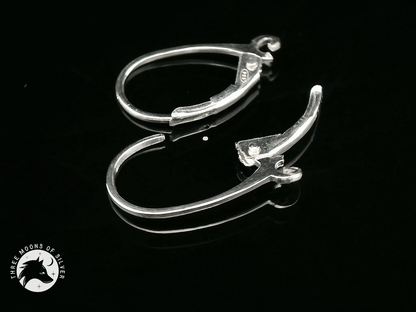 Silver Lever Back Earrings 15mm