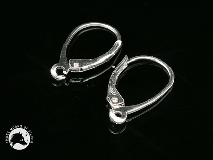 Silver Lever Back Earrings 15mm