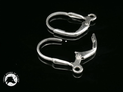 Silver Lever Back Earrings 15mm