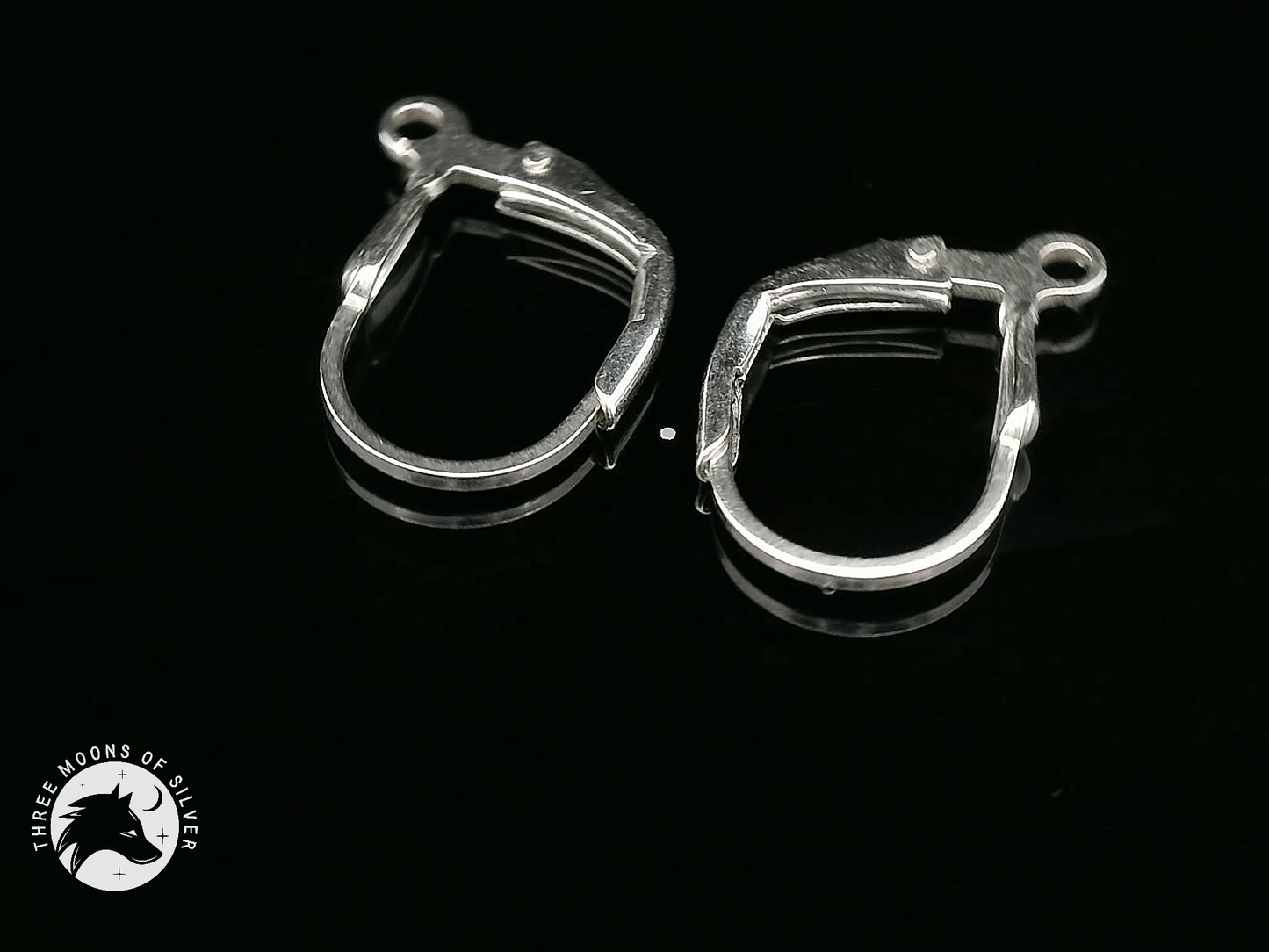 Silver Lever Back Earrings 15mm