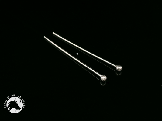 Long Silver Earrings 20mm