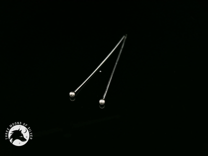 Silver Long Wire 30mm