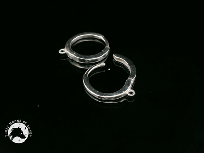 Elegant Hoop Earrings 14mm