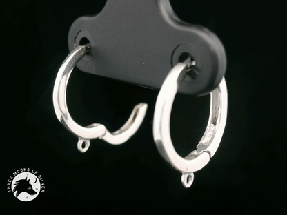 Elegant Hoop Earrings 14mm