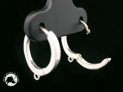 Elegant Hoop Earrings 14mm
