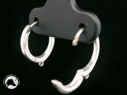 Elegant Hoop Earrings 14mm