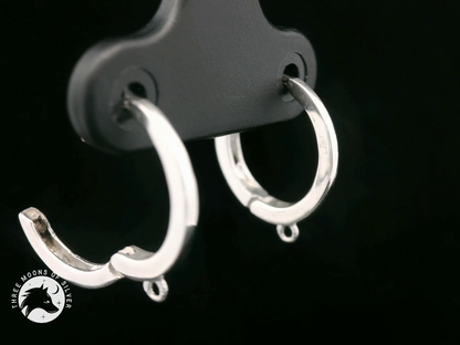 Elegant Hoop Earrings 14mm