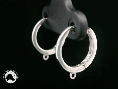 Elegant Hoop Earrings 14mm