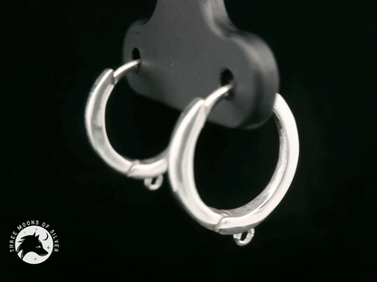 Elegant Hoop Earrings 14mm