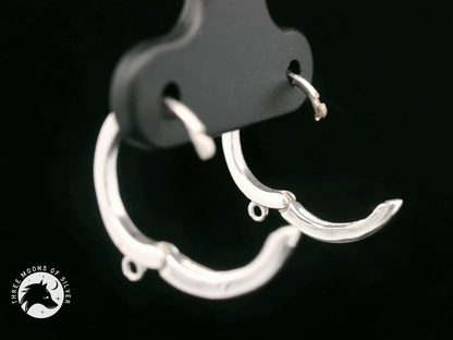 Elegant Hoop Earrings 14mm