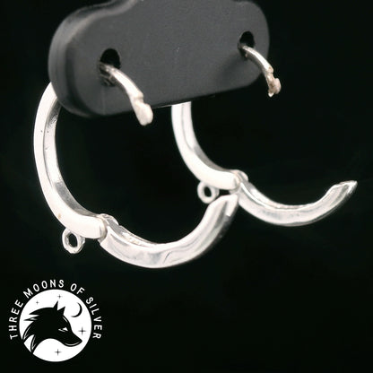 Elegant Hoop Earrings 14mm