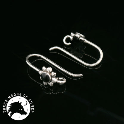 Stunning Silver Fish Hook Earrings 15mm