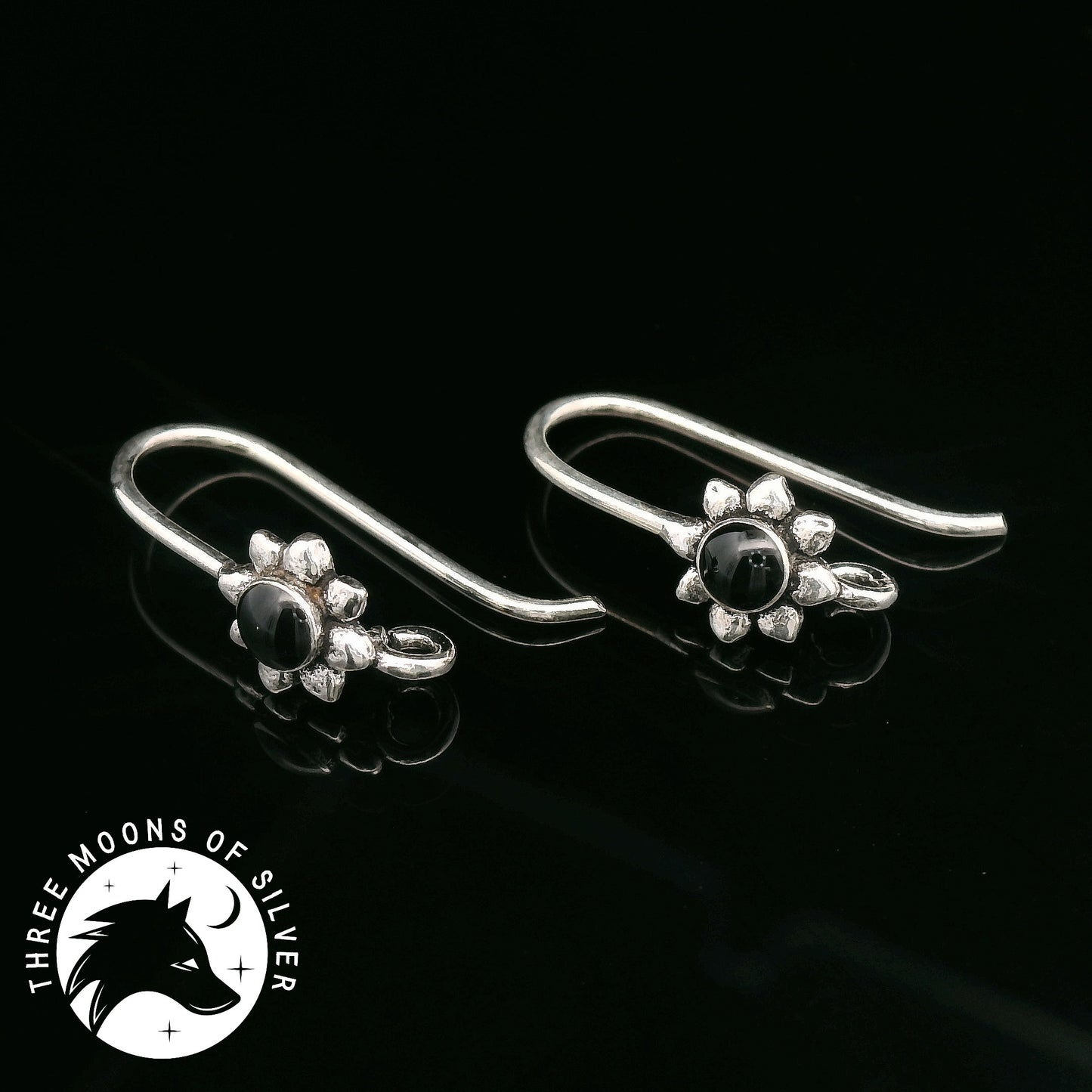 Stunning Silver Fish Hook Earrings 15mm