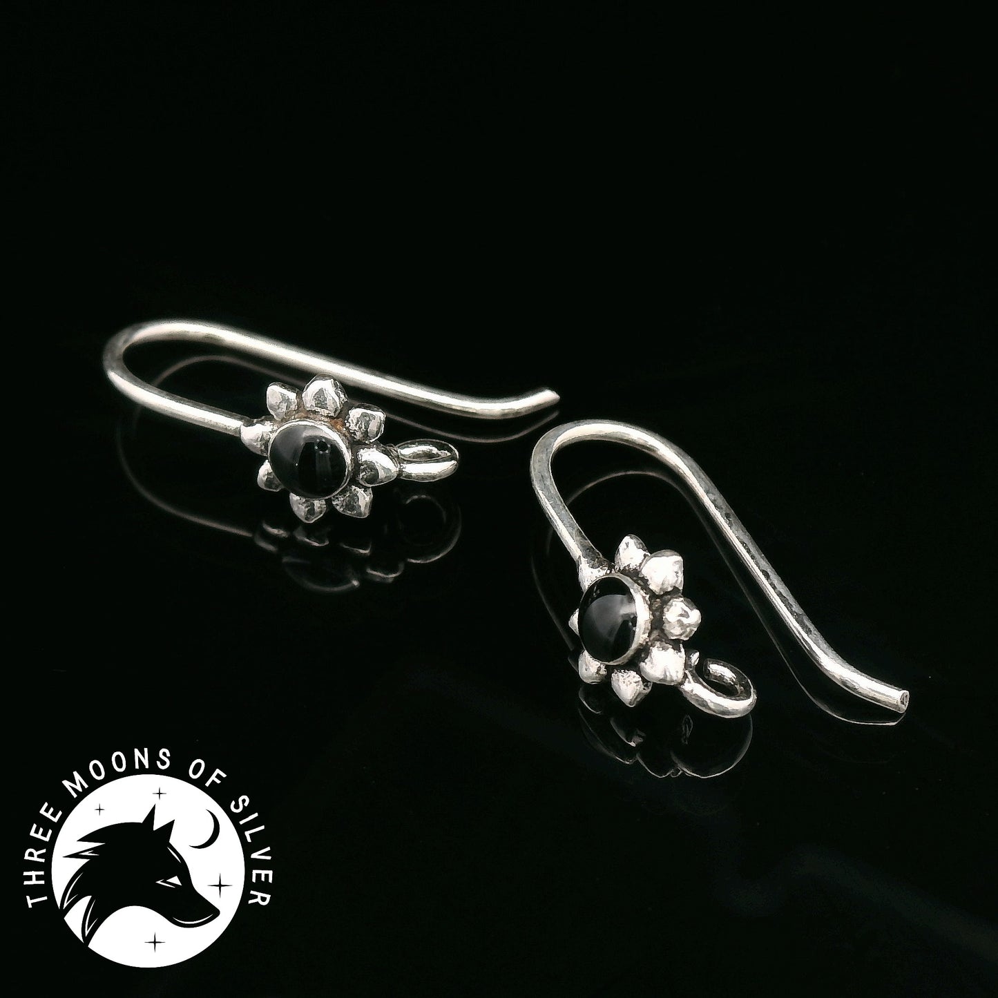 Stunning Silver Fish Hook Earrings 15mm
