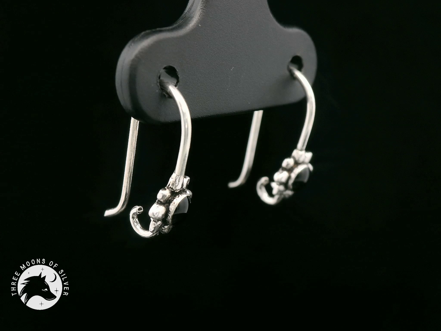Stunning Silver Fish Hook Earrings 15mm