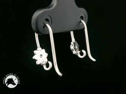 Stunning Silver Fish Hook Earrings 15mm