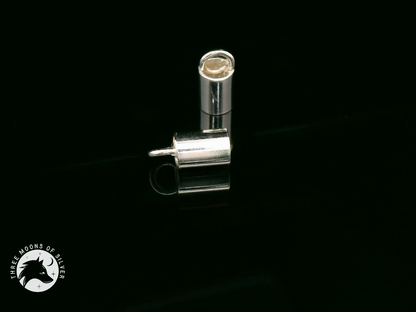Silver Crimp Cap 6mm