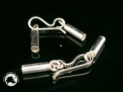 Silver Clasps for Necklace 28mm