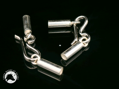 Silver Clasps for Necklace 28mm