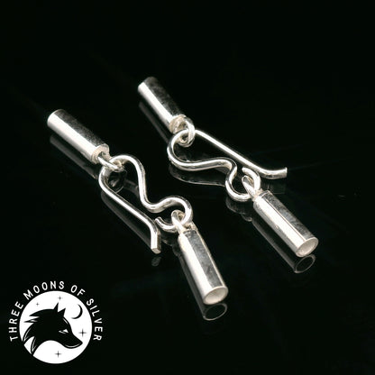 Silver Clasps for Necklace 28mm