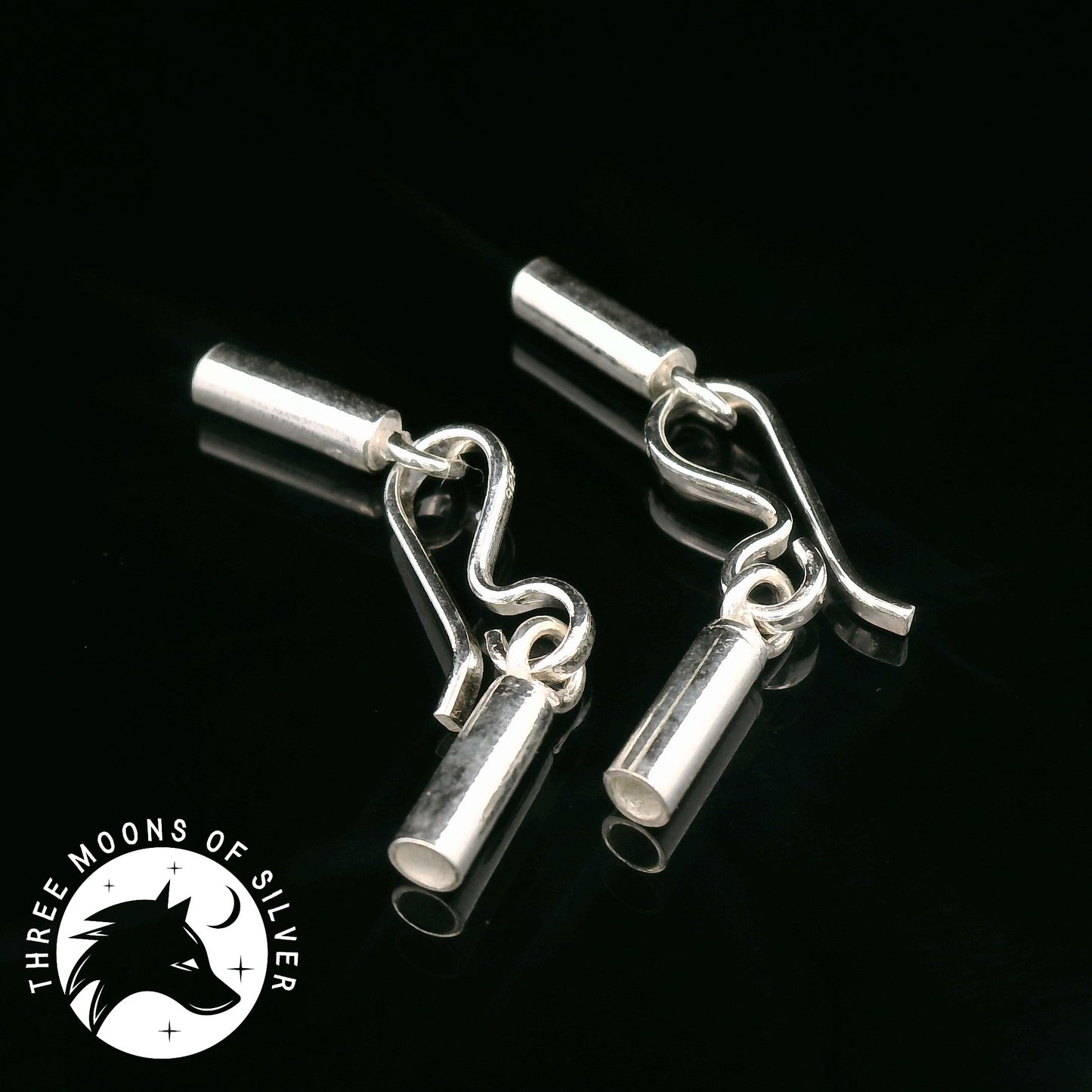 Silver Clasps for Necklace 28mm