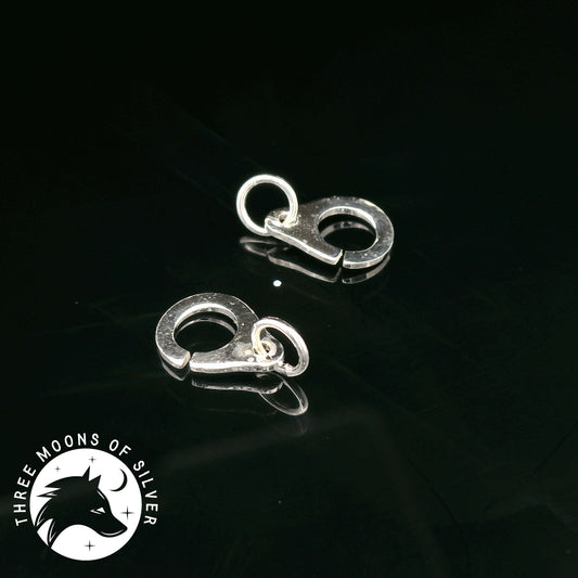 Silver Handcuff Closing 11mm