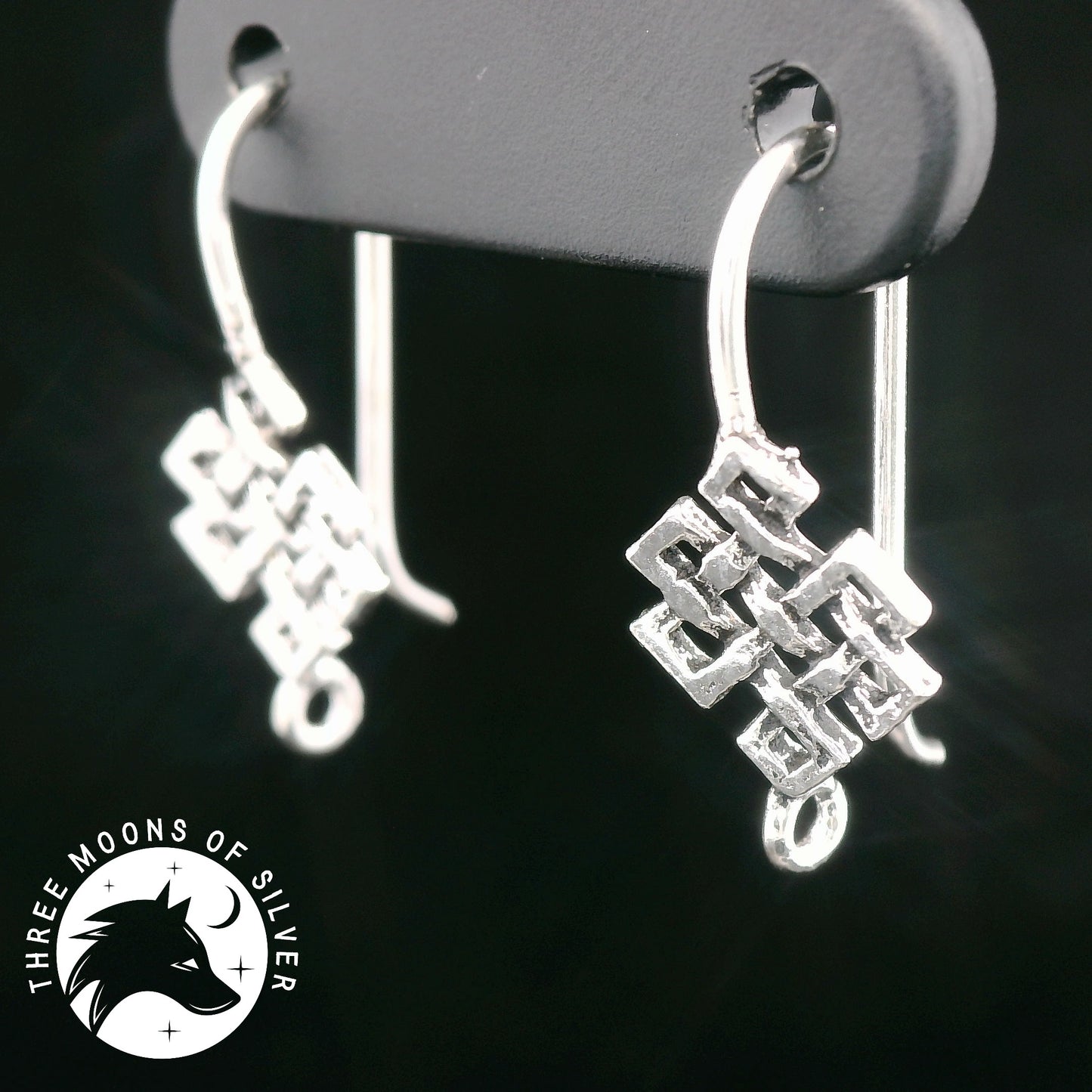 Stunning Silver Fish Hook Earrings 16mm