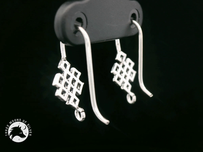 Stunning Silver Fish Hook Earrings 16mm