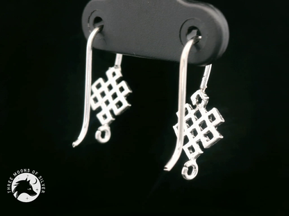 Stunning Silver Fish Hook Earrings 16mm