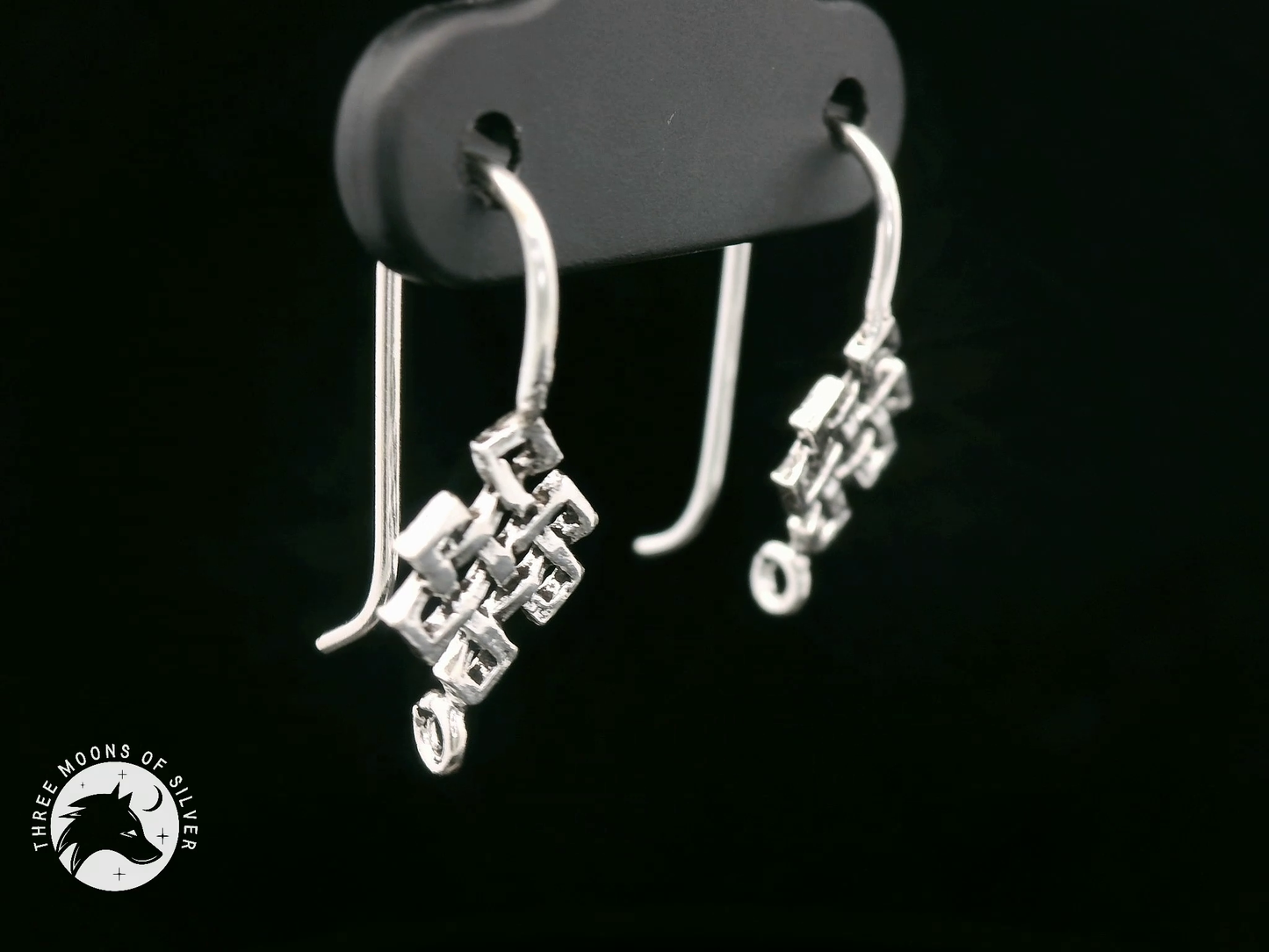 Stunning Silver Fish Hook Earrings 16mm