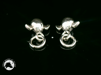 Charming Silver Candy Charms 10mm