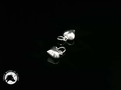 Elegant Heart-Shaped Charms 9mm