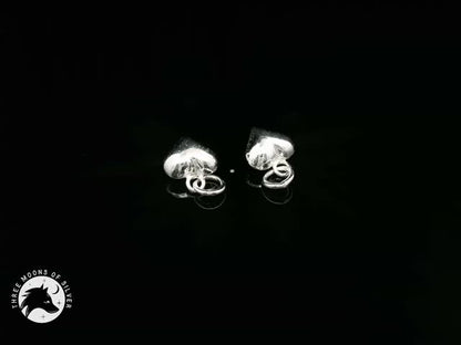 Elegant Heart-Shaped Charms 9mm