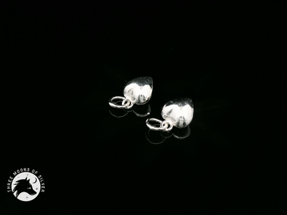 Elegant Heart-Shaped Charms 10mm
