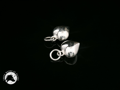 Elegant Heart-Shaped Charms 14mm