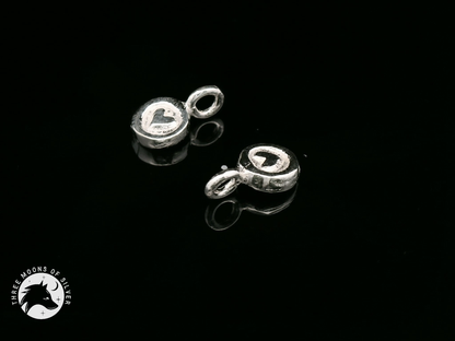Elegant Silver Heart Charm