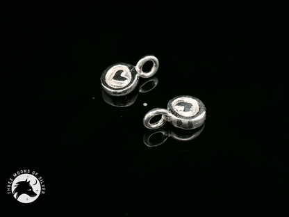 Elegant Silver Heart Charm