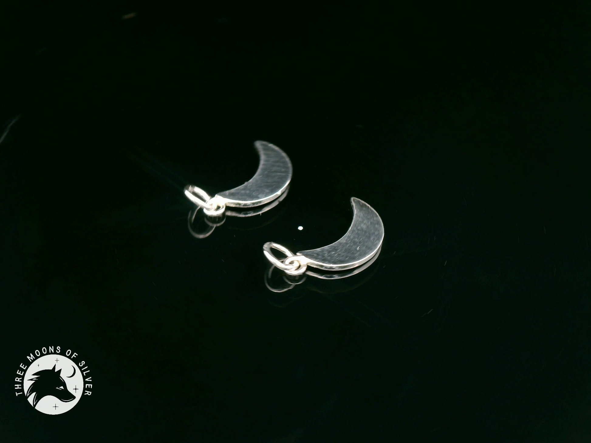 Elegant Crescent Moon Charms