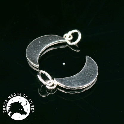 Elegant Crescent Moon Charms